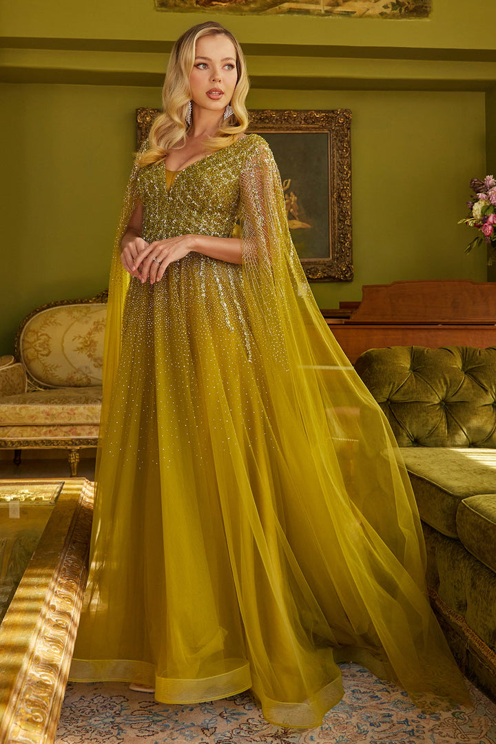 GLS Collective GL3606 - V-Neckline Mother of the Bride