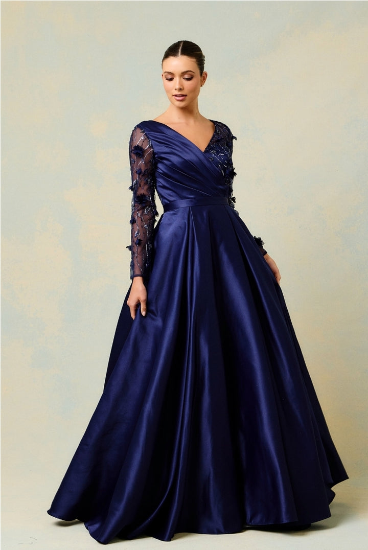 Bicici & Coty AN24221 - Long Sleeve A-line with Pockets