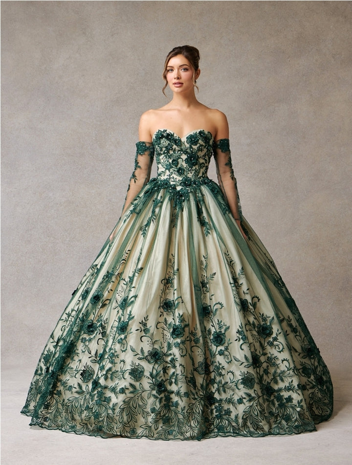 Bicici & Coty LL2057 - Off the Shoulder Ball Gown