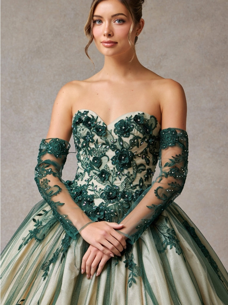 Bicici & Coty LL2057 - Off the Shoulder Ball Gown