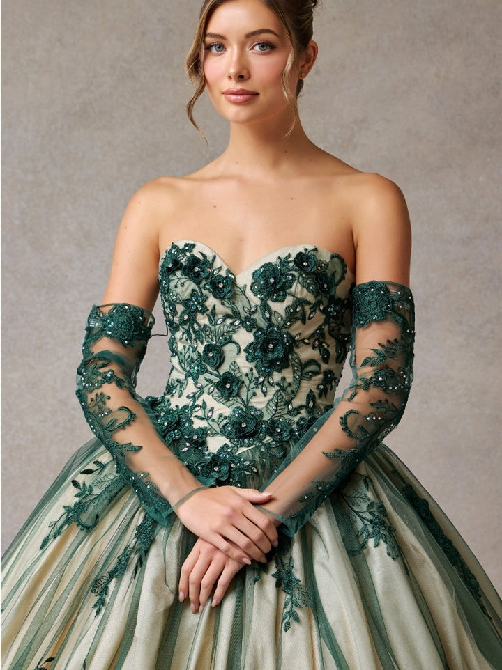 Bicici & Coty LL2057 - Off the Shoulder Ball Gown