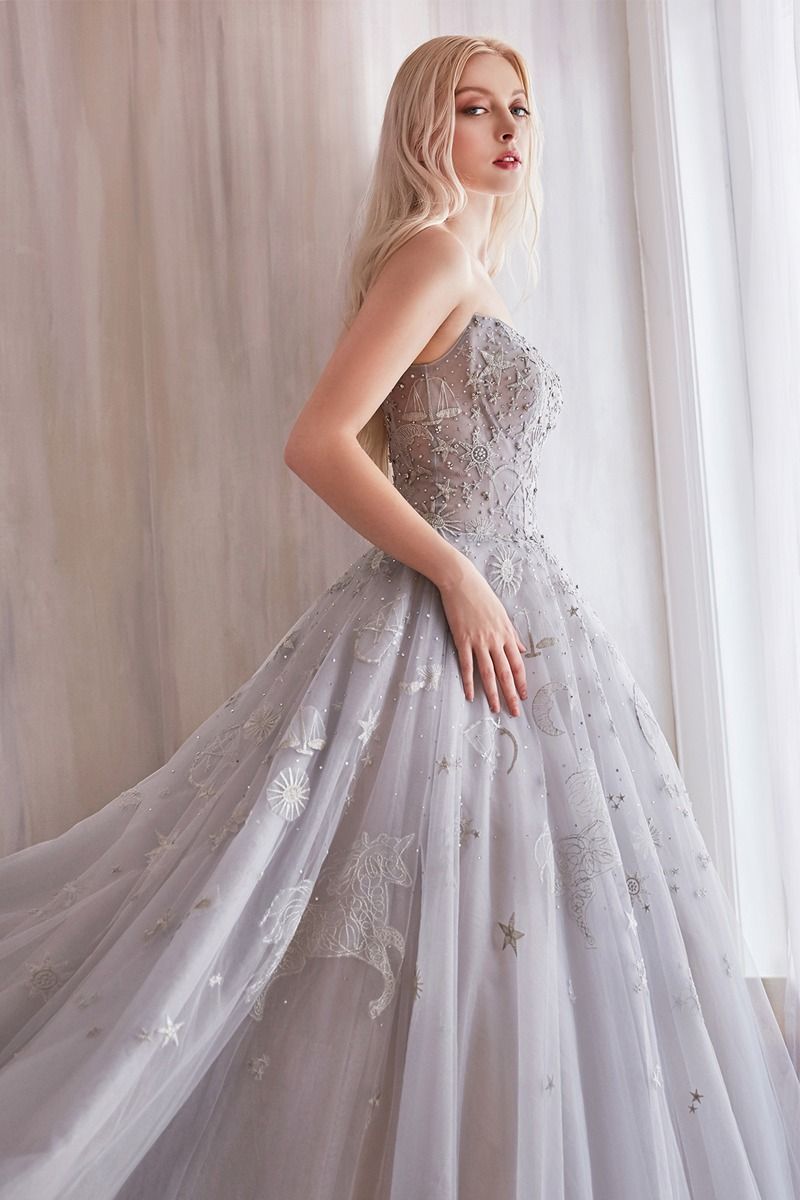 Andrea & Leo A0890 - Constellation Selene Tulle Ball Gown