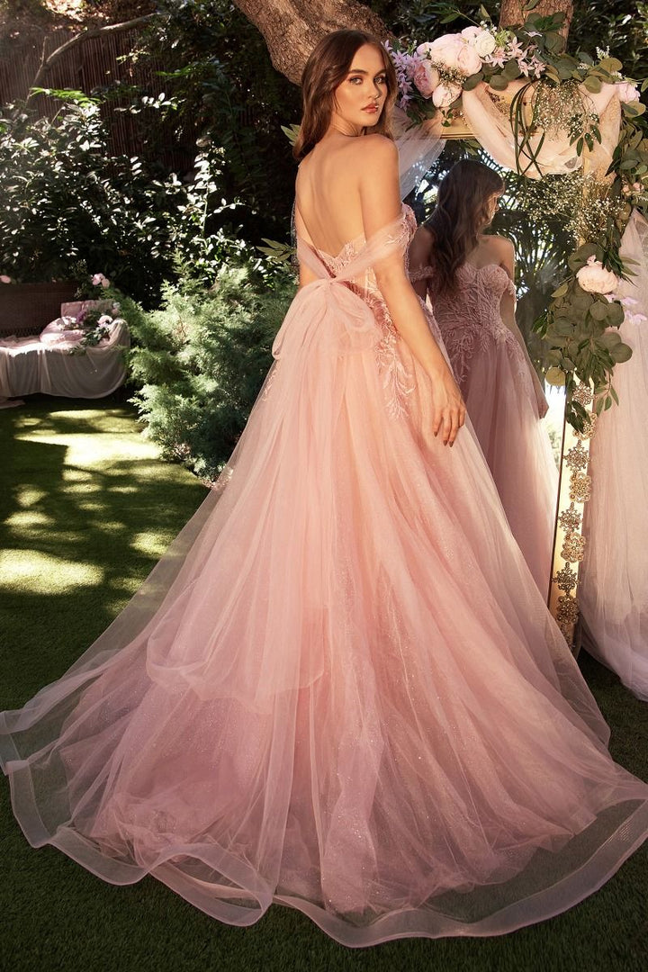 Andrea & Leo A1322 - Layered Tulle Ball Gown