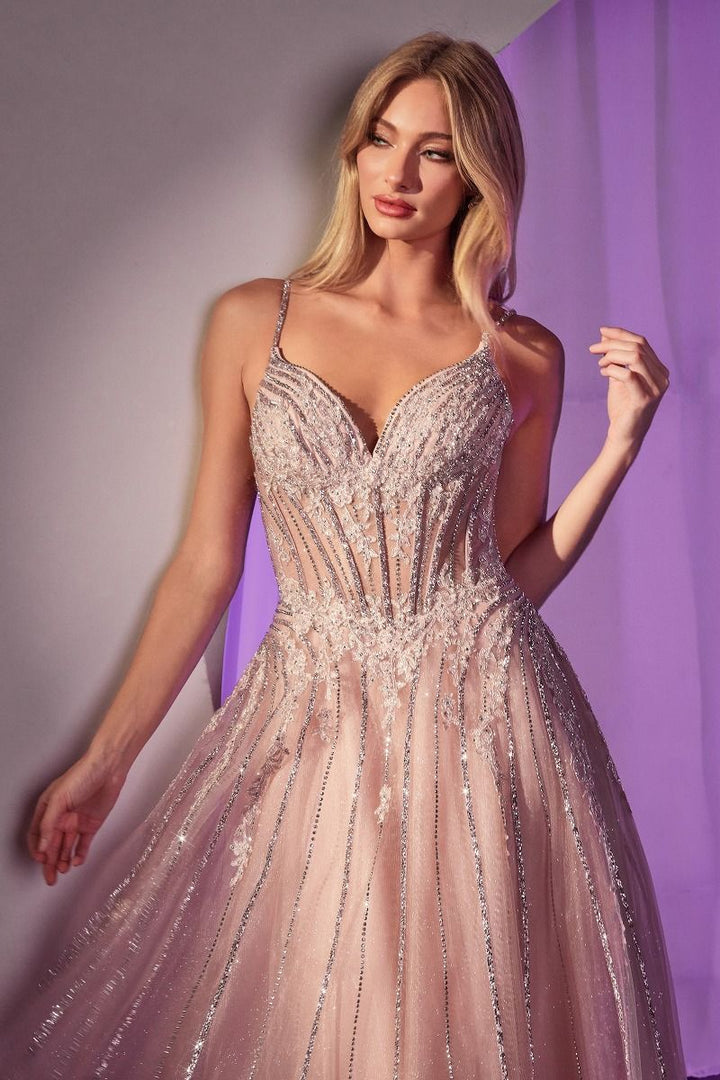 La Divine CD786 - A-Line Tulle Dress