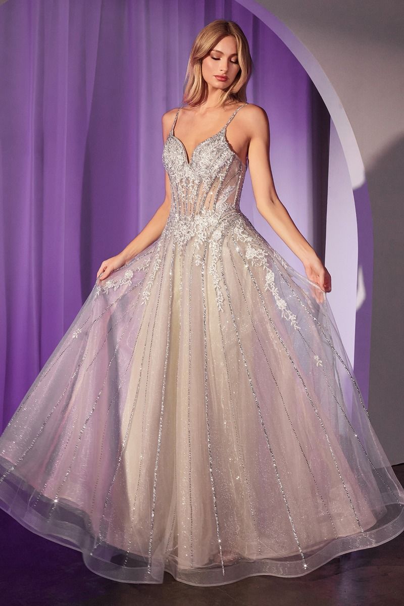 La Divine CD786 - A-Line Tulle Dress