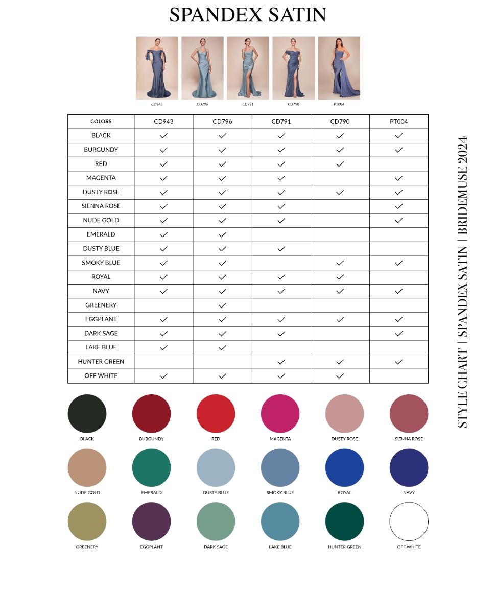 La Divine PT004 - One Shoulder Stretch Satin Gown