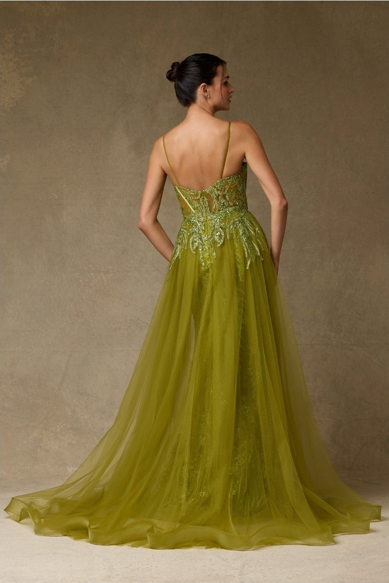Bicici & Coty MZ5338 - Overskirt Corset Gown
