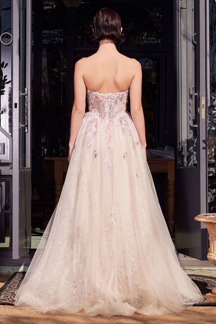 Andrea & Leo A1468 - Summer Garden A-Line Gown