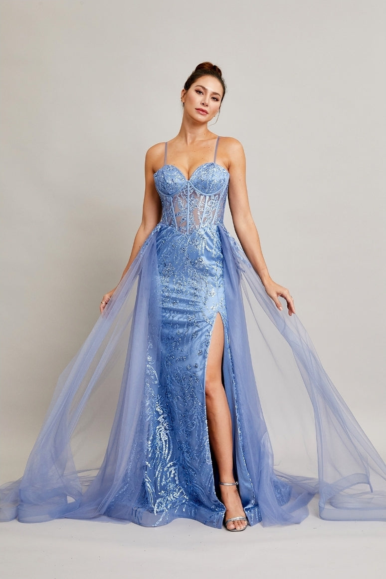 Bicici & Coty MZ5338 - Overskirt Corset Gown