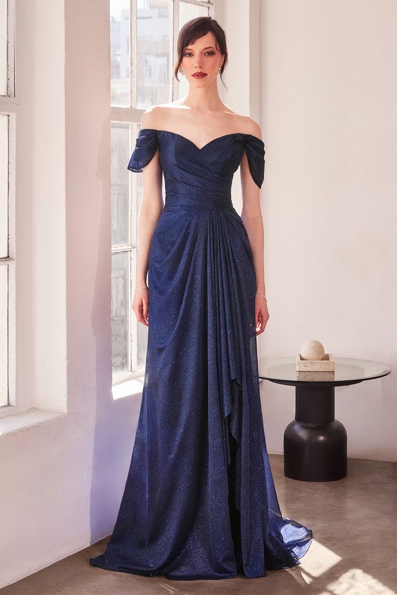 Amoris T715 Halter Neck Chiffon A-Line Gown main image 0