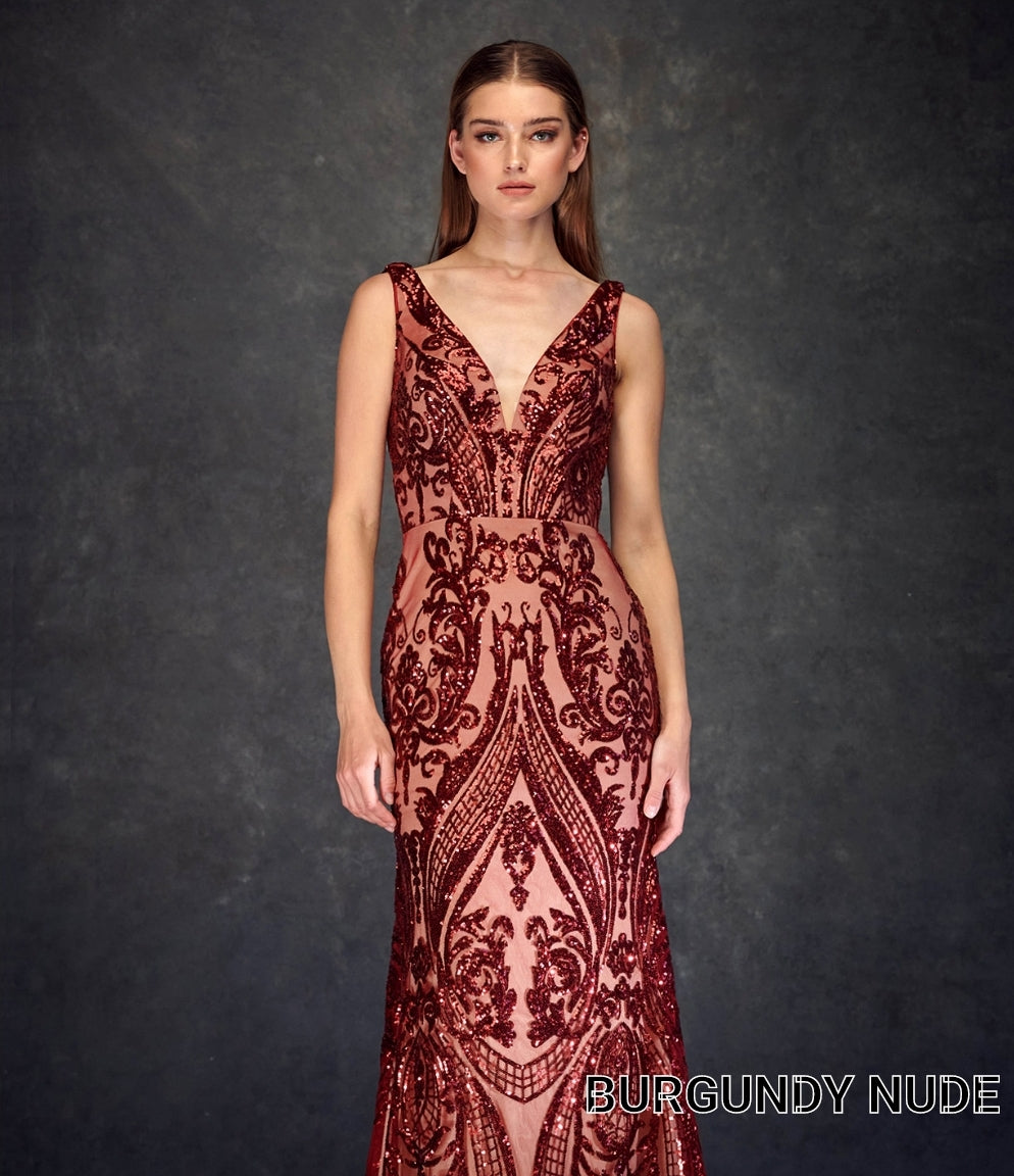Bicici & Coty AN24 Burgundy Nude / L