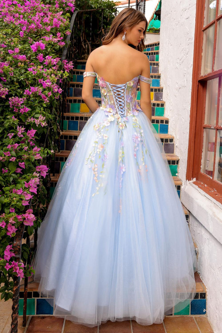 Flower Ball Gown - Amelia Couture 6124