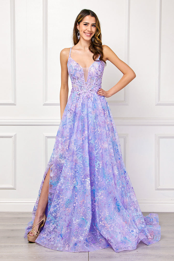 Amelia Couture 4050 - Bead and Sequin A-line Gown
