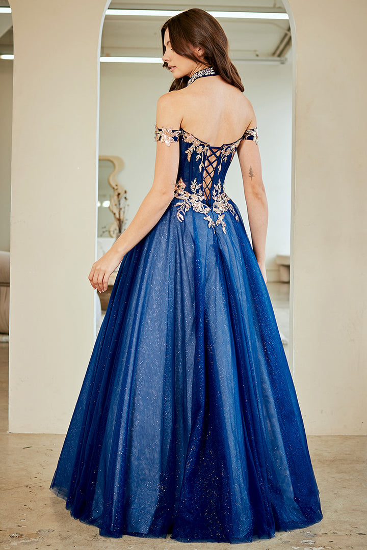 Amelia Couture 8063 - Beaded Ball Gown