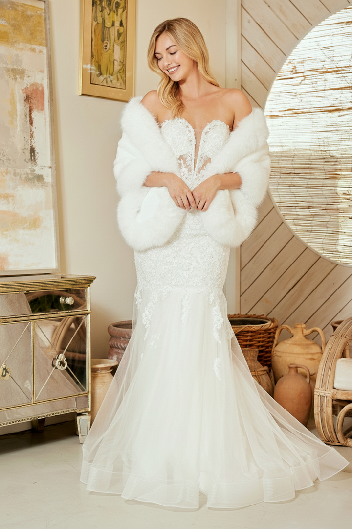 Amelia Couture 7090 - Bridal Mermaid Style Lace Gown