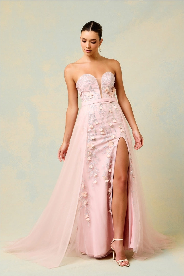 Bicici & Coty SP88458 - Sweetheart Gown with Detachable Skirt