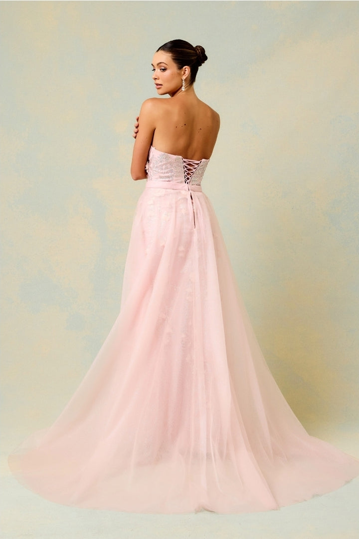 Bicici & Coty SP88458 - Sweetheart Gown with Detachable Skirt