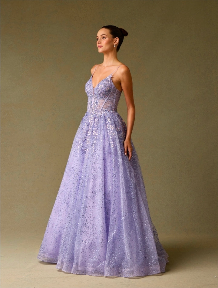 Bicici & Coty LL2068 - Lilac Ball Gown