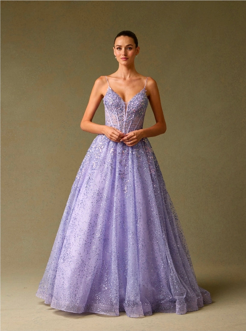 Bicici & Coty LL2068 - Lilac Ball Gown