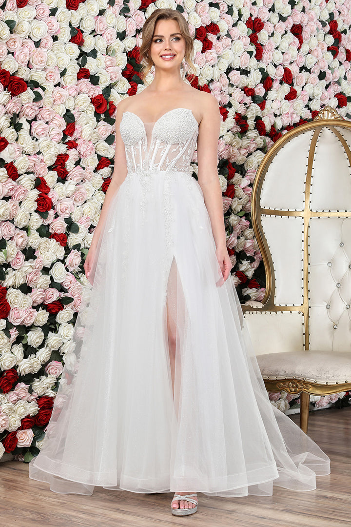 Adora Design 3262-01 - Strapless Ball Gown