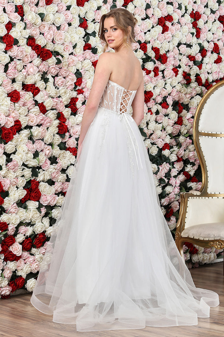 Adora Design 3262-01 - Strapless Ball Gown