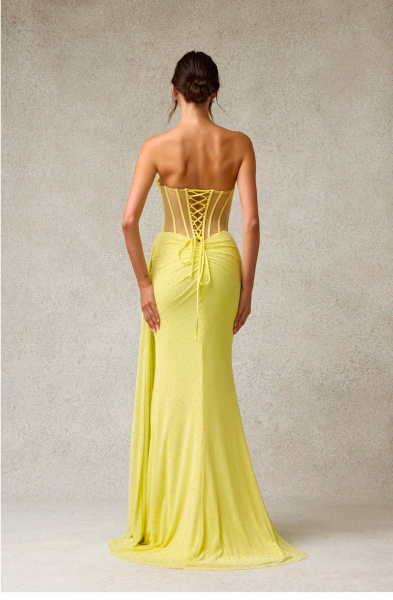 Bicici & Coty SP90614 - Strapless Sheath Gown