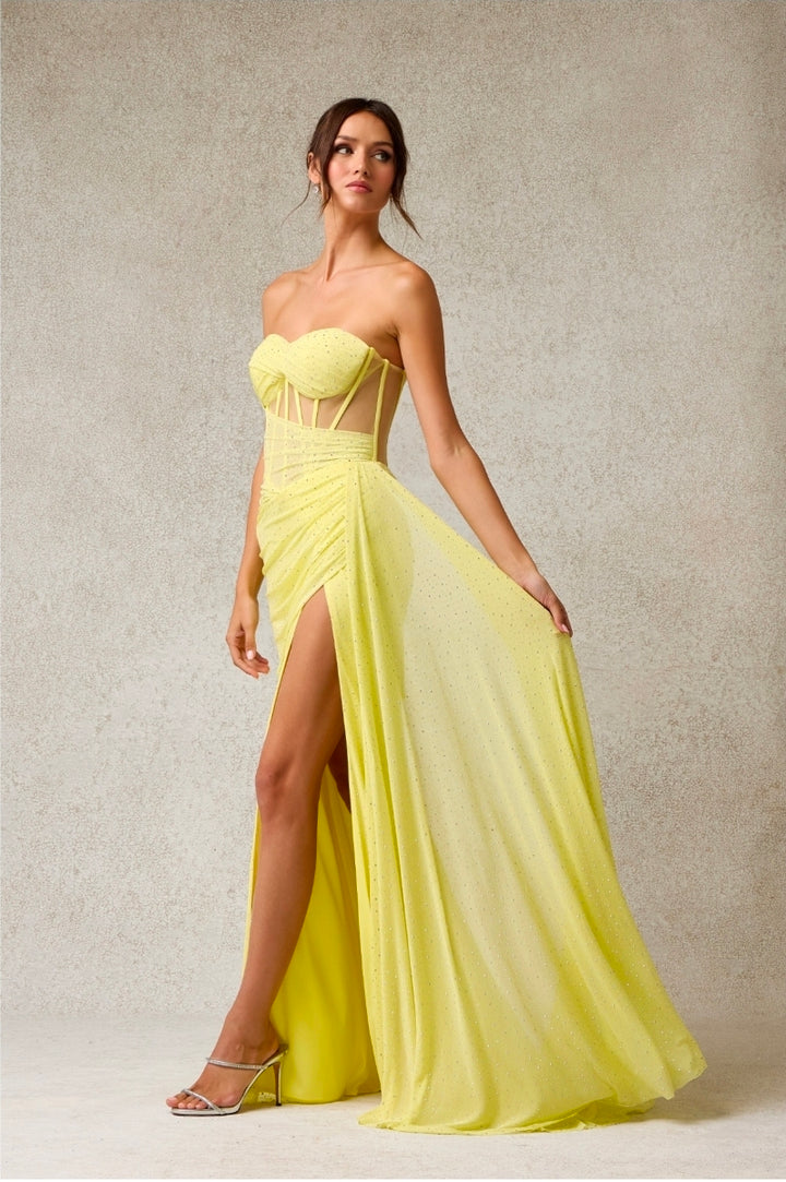 Bicici & Coty SP90614 - Strapless Sheath Gown