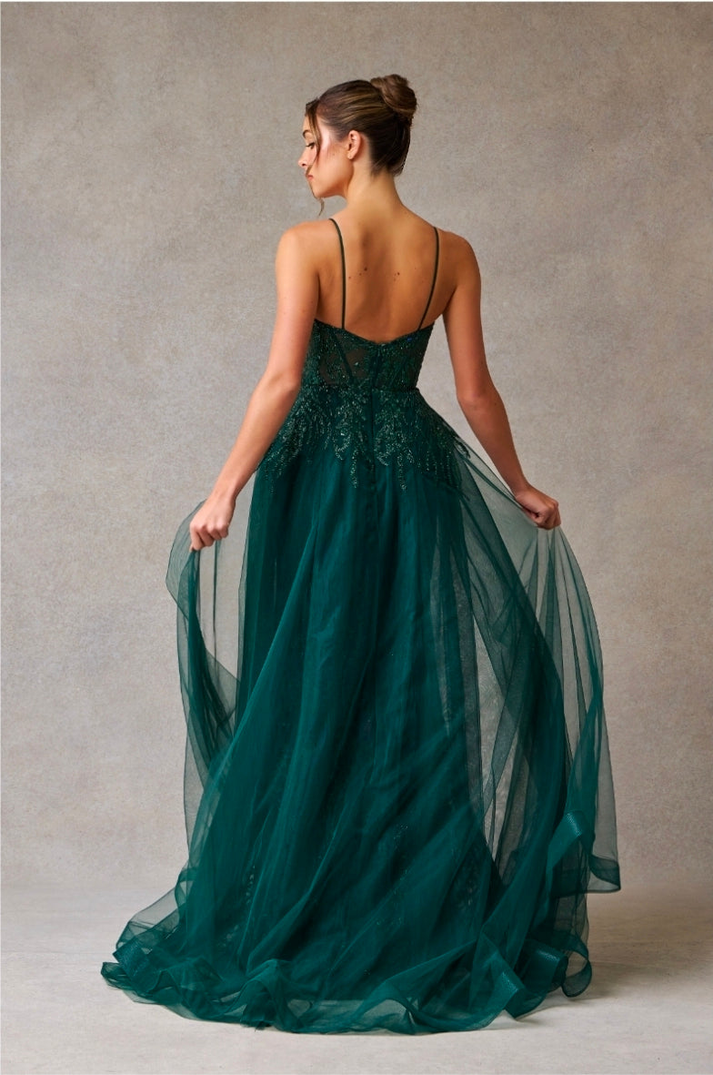 Bicici & Coty MZ5338 - Overskirt Corset Gown