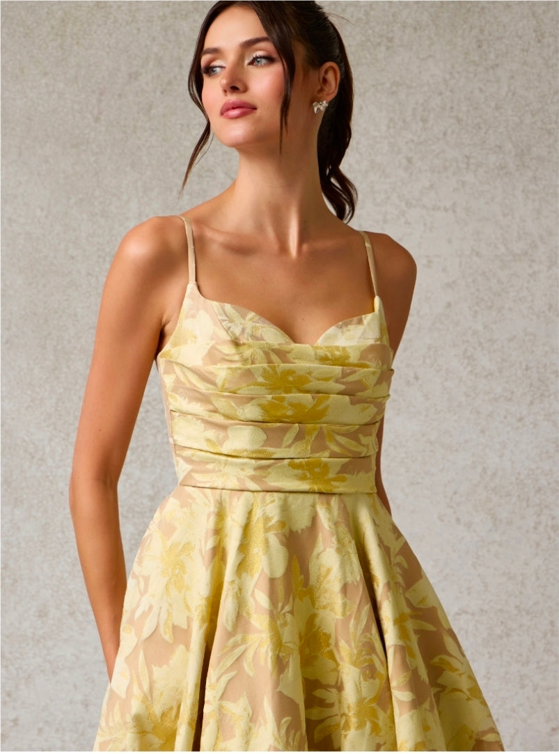 Bicici & Coty AN2539 - A Line Gown with Pockets