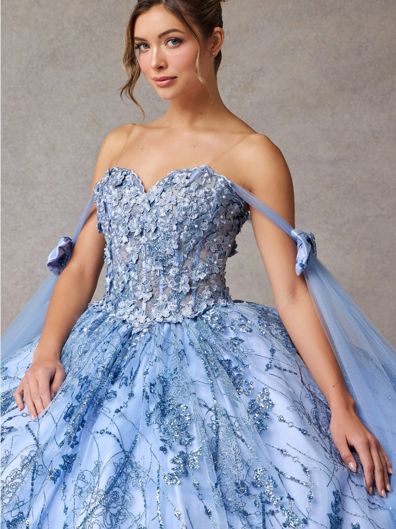 Bicici & Coty PS5350 - Off the Shoulder Ball Gown