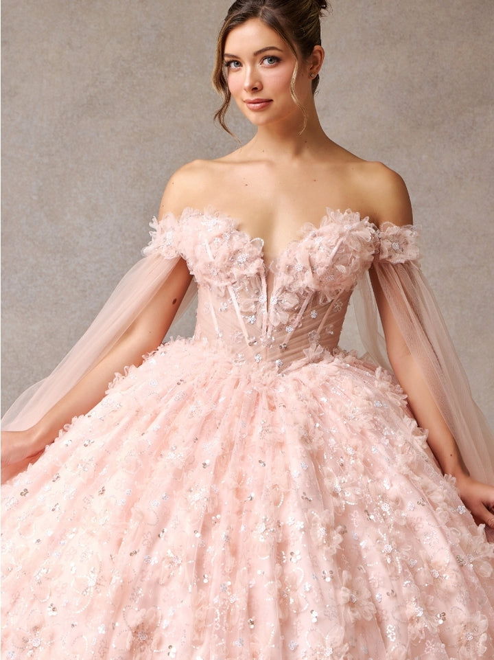 Bicici & Coty KL428 - Off the Shoulder Sweetheart Ball Gown