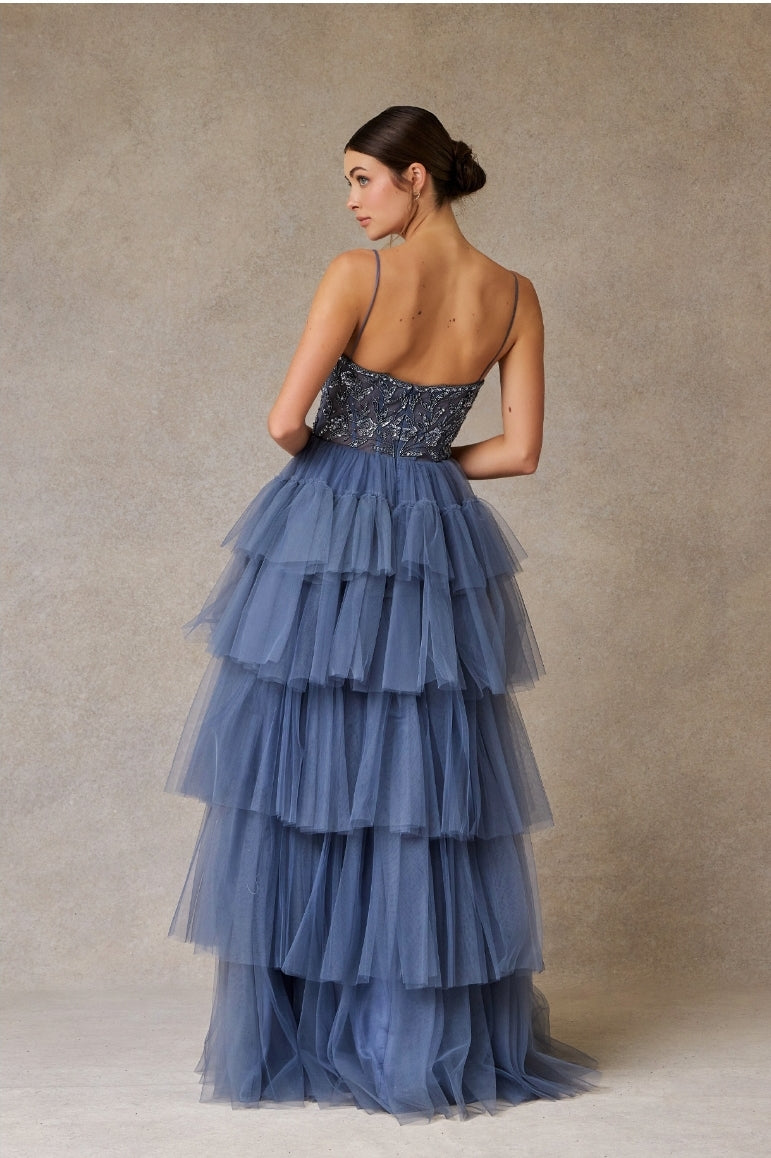 Bicici & Coty RD2386 - Ruffle Tier Gown