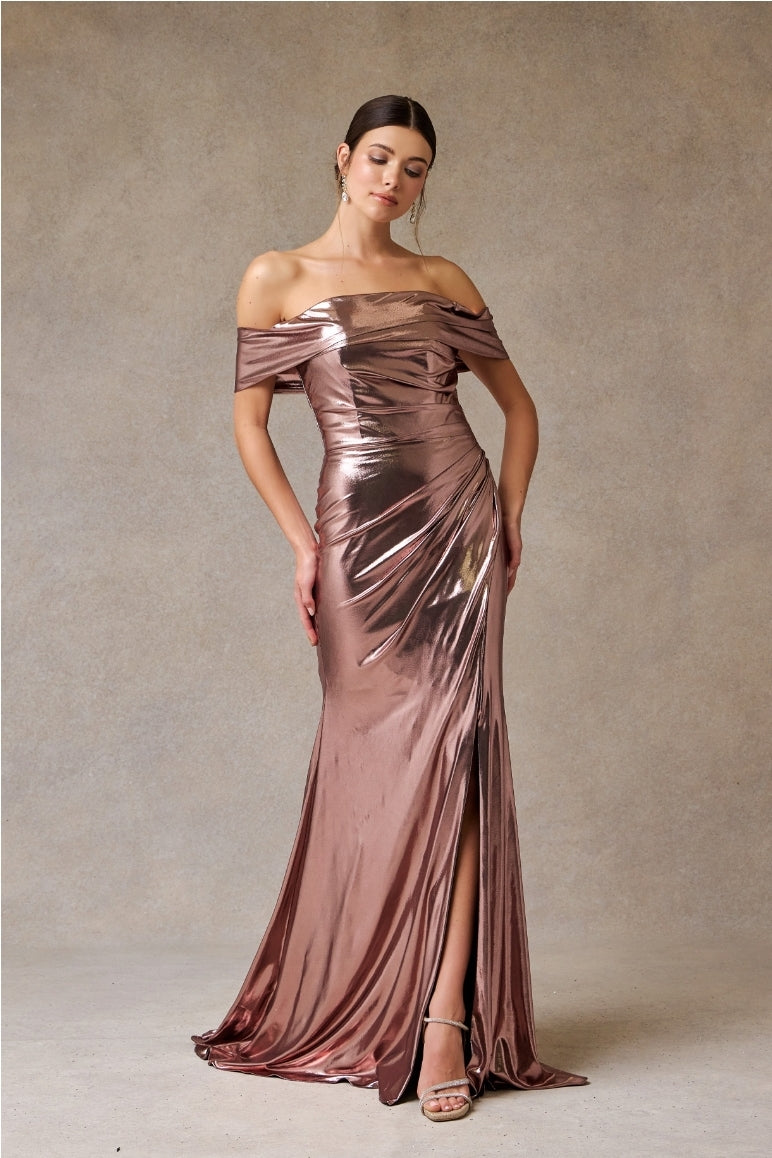 Bicici & Coty MZ5782 - Metallic Gown