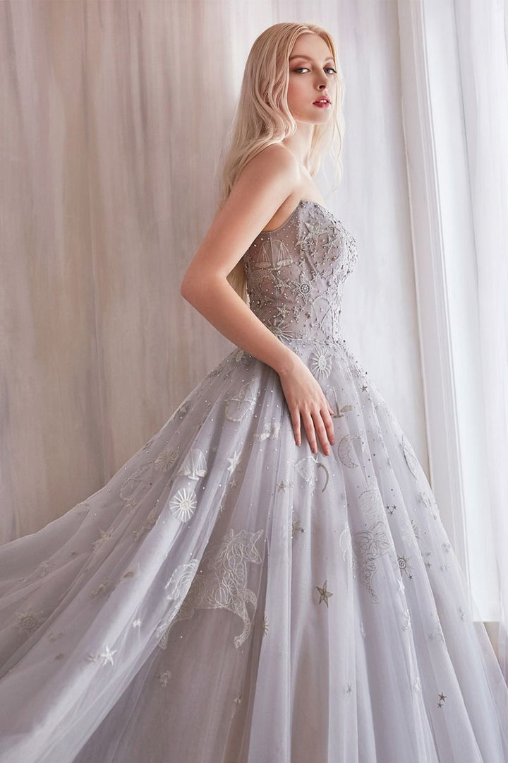 Andrea & Leo A0890 - Constellation Selene Tulle Ball Gown