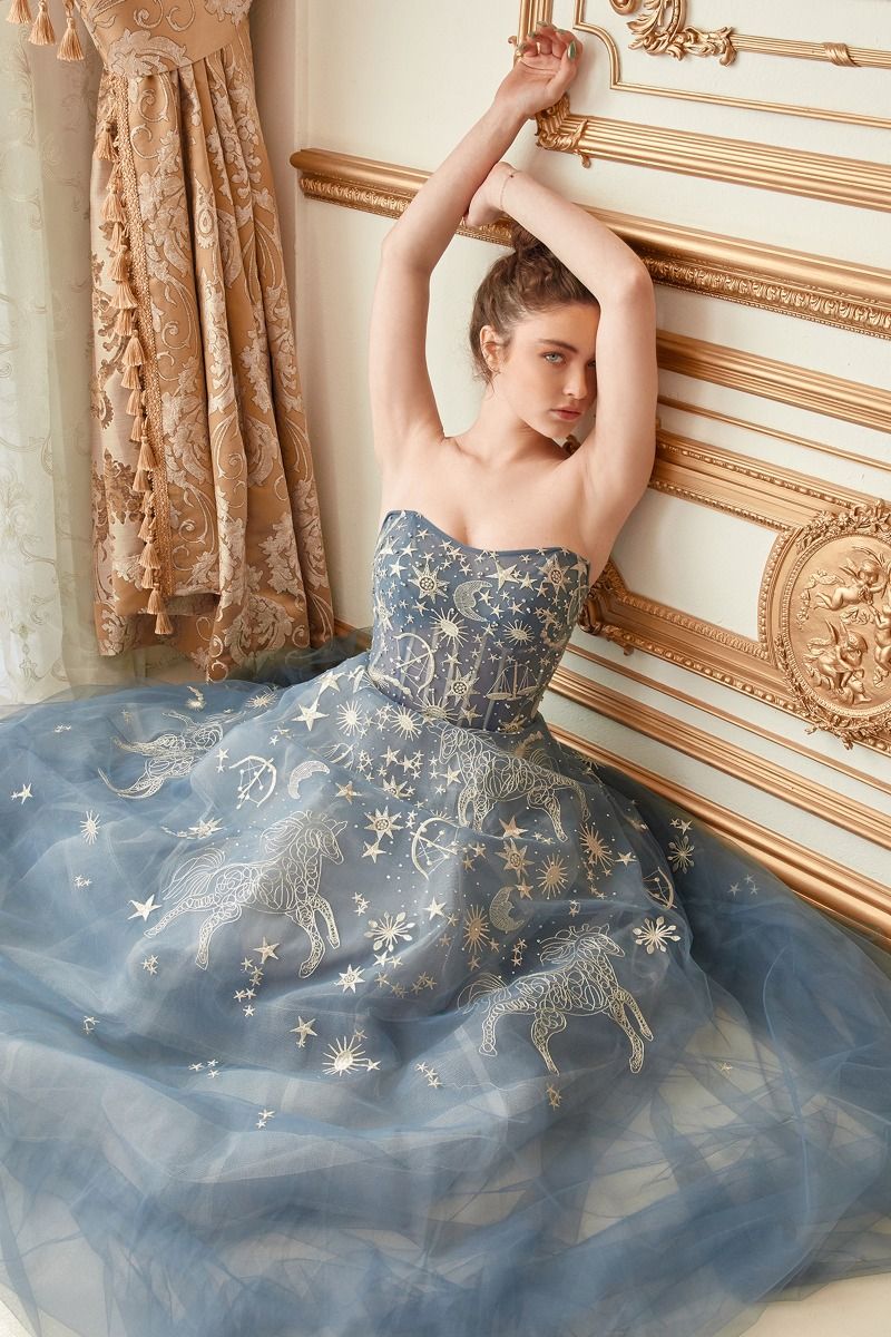 Andrea & Leo A0890 - Constellation Selene Tulle Ball Gown