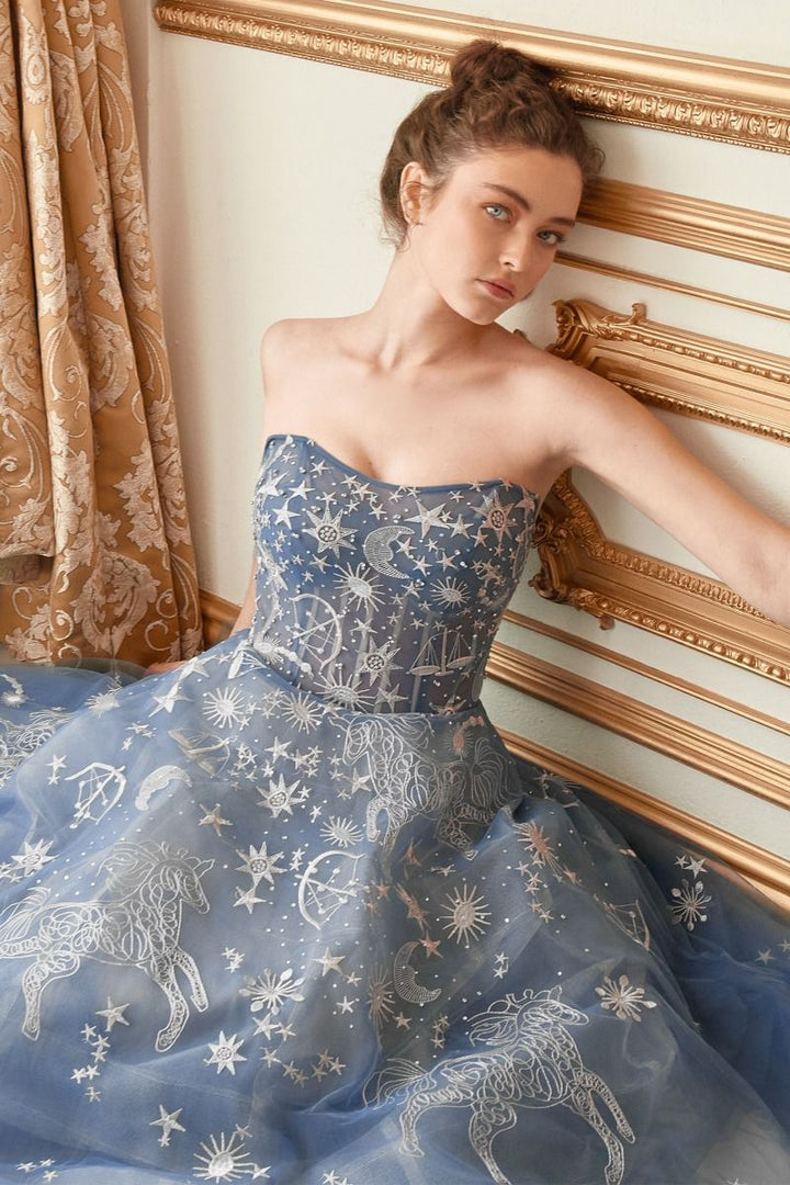 Andrea & Leo A0890 - Constellation Selene Tulle Ball Gown