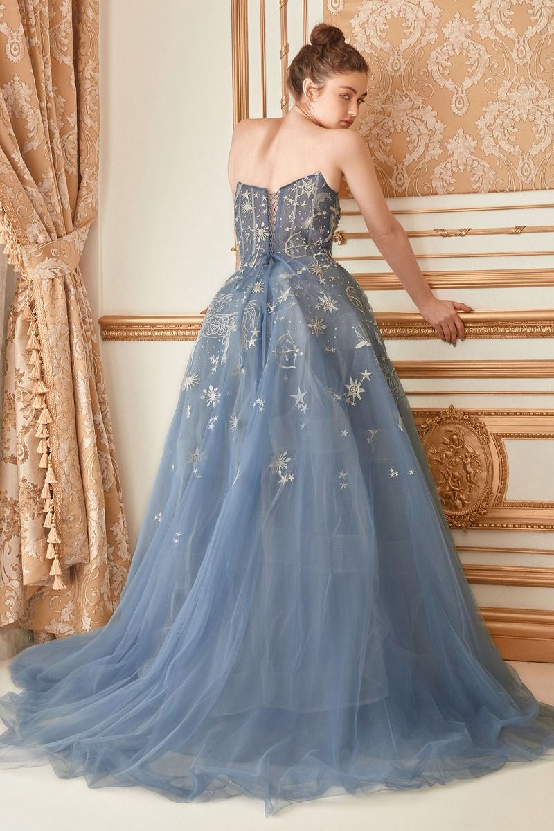 Andrea & Leo A0890 - Constellation Selene Tulle Ball Gown