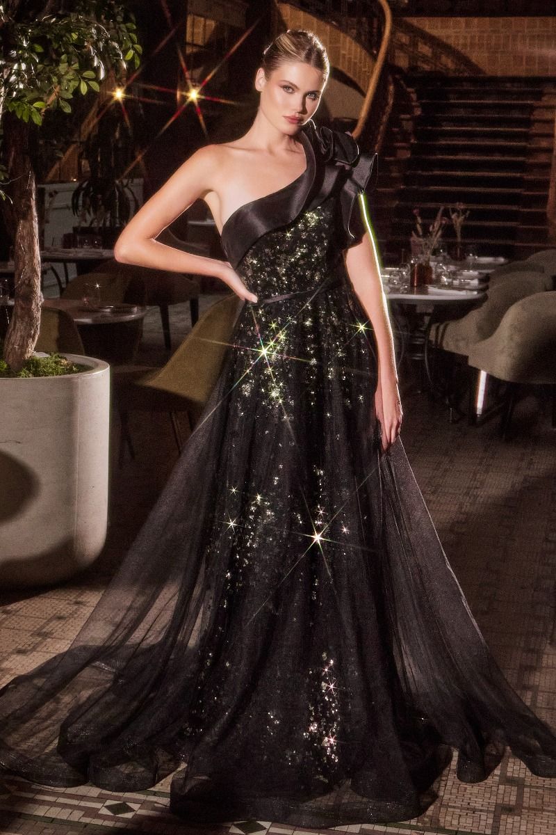 La Divine CB157 - One Shoulder Ball Gown