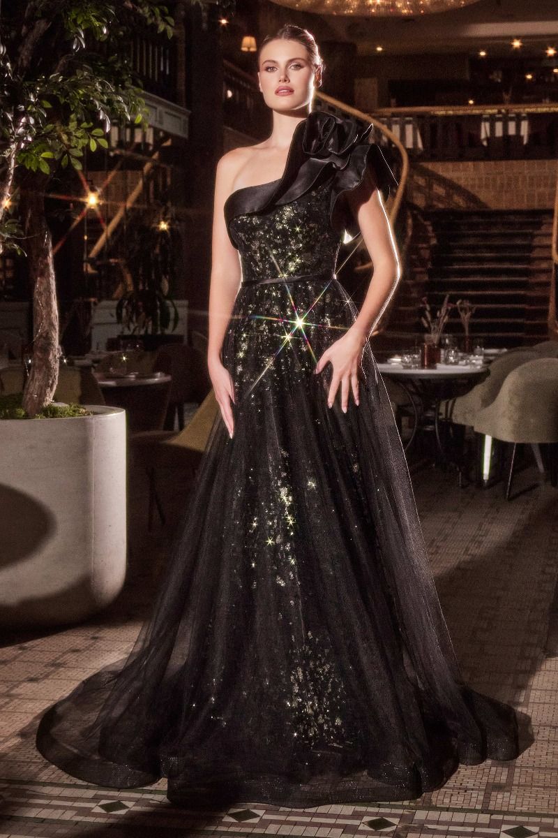 La Divine CB157 - One Shoulder Ball Gown