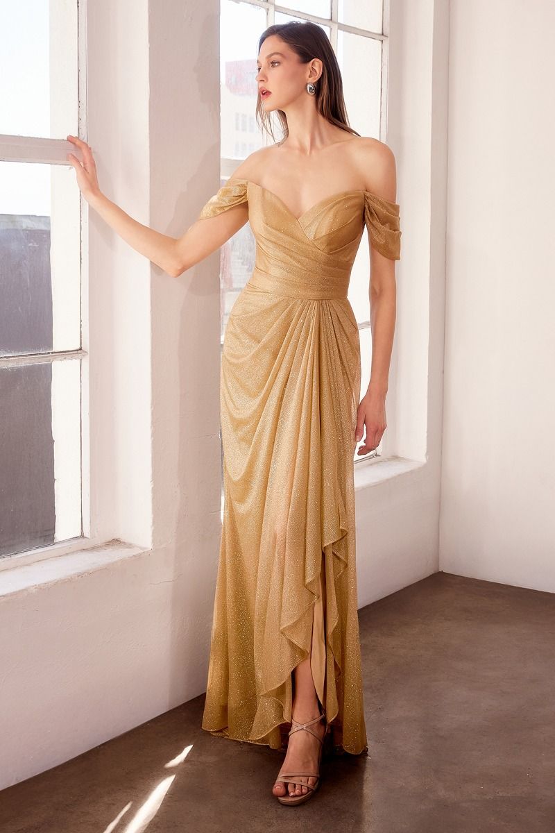 Amoris T604 - Off the Shoulder Gown