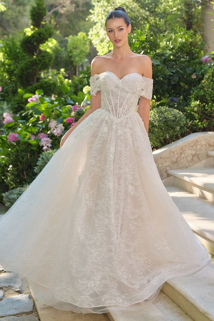 Andrea & Leo WL090 - Audrey Lace Ball Gown